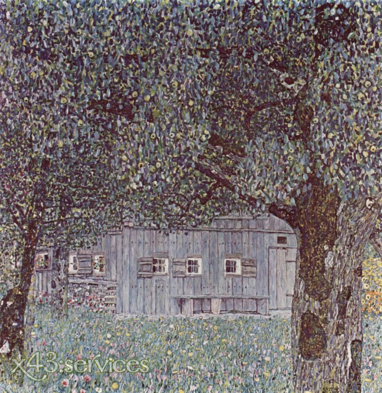 Gustav Klimt - Bauernhaus in Oberösterreich